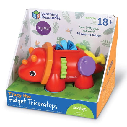 Learning Resources Tracy de fidget triceratops