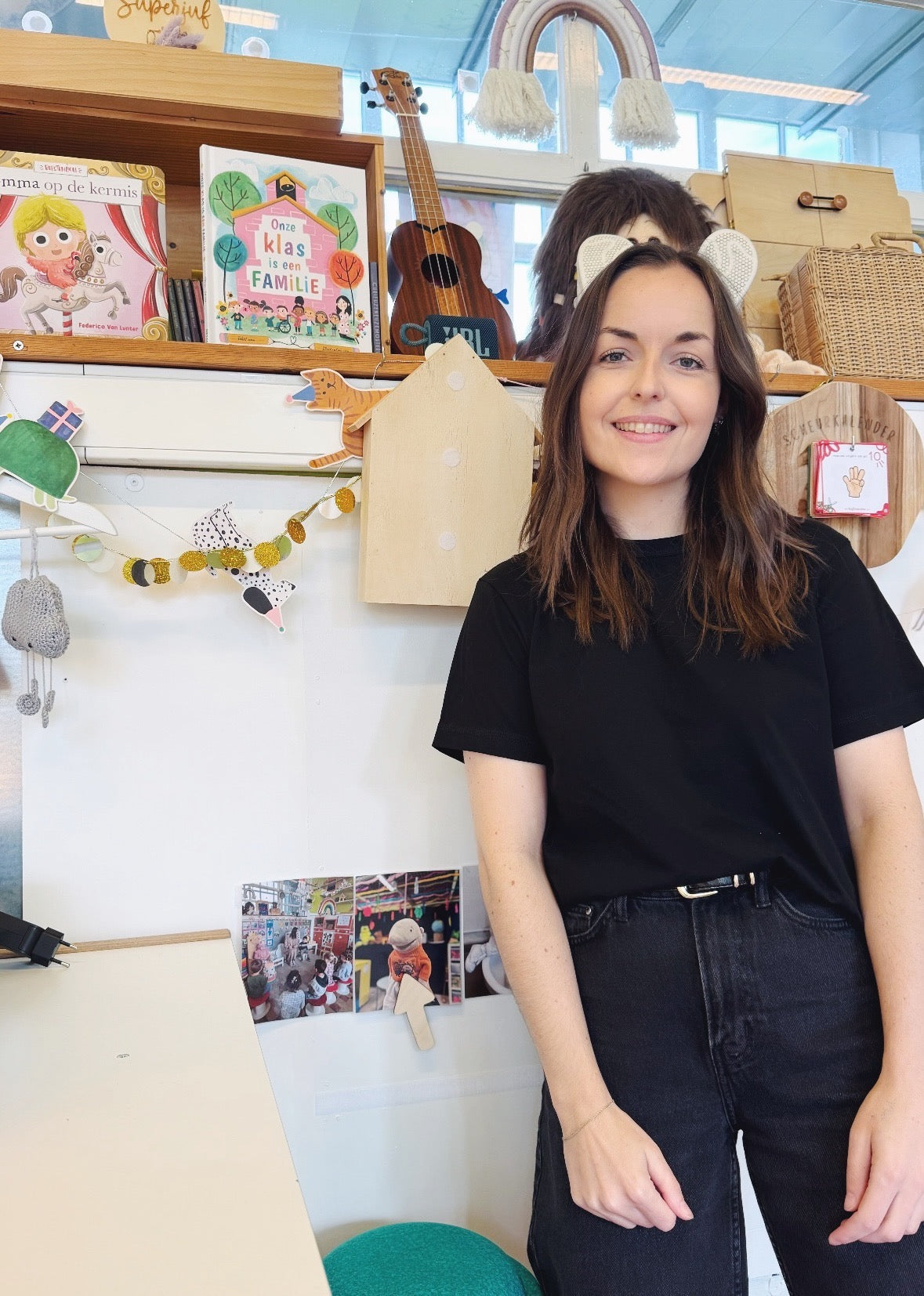 Juf Hannelore van Kleuterinspiratie