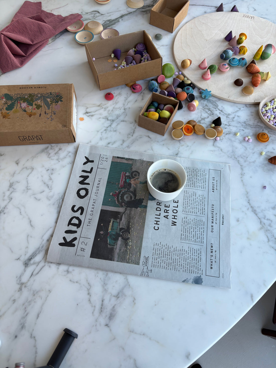5 minuutjes koffiepauze met Grapat