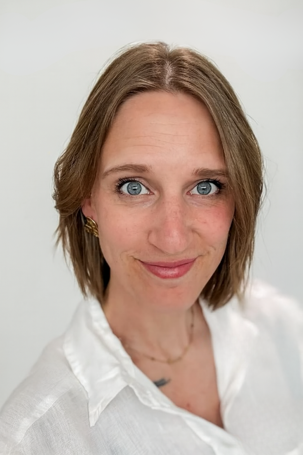 Portret van Kim van Slinger en aapjes