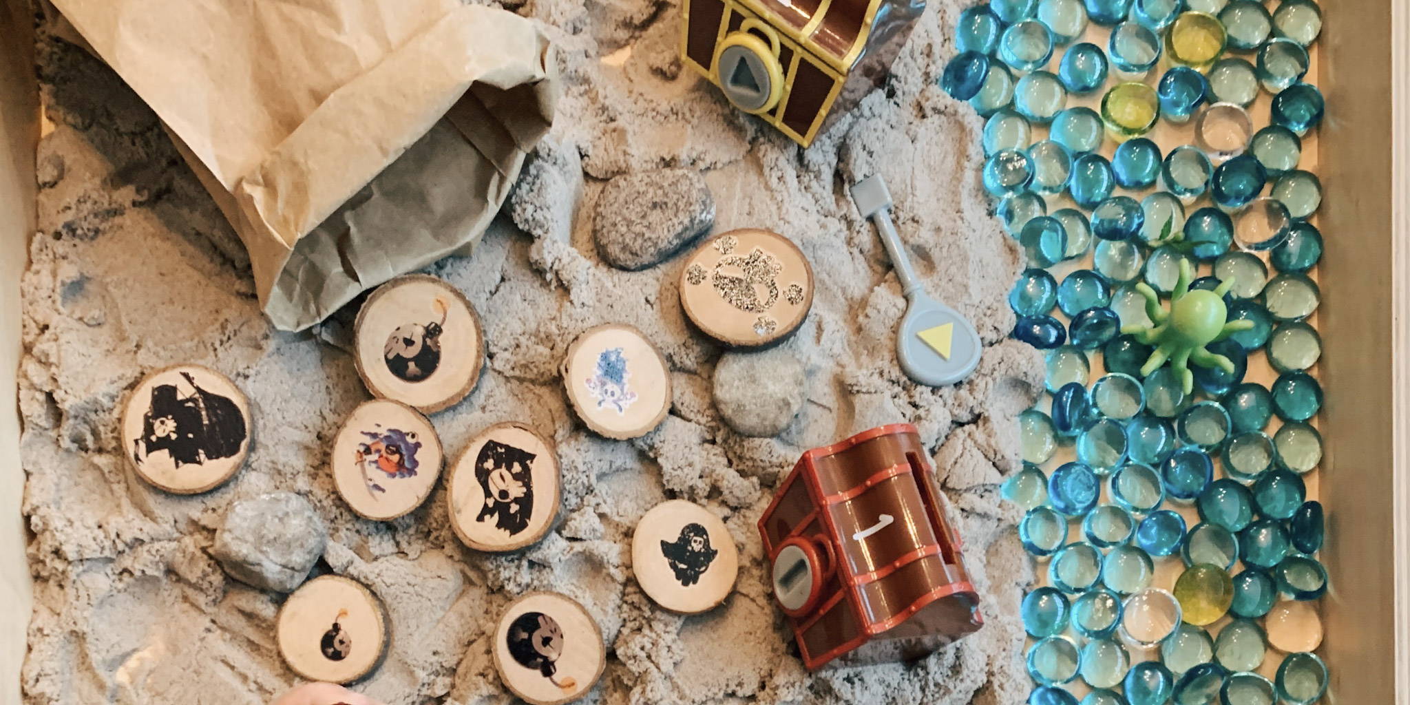 Knutselpret met piratenmunten