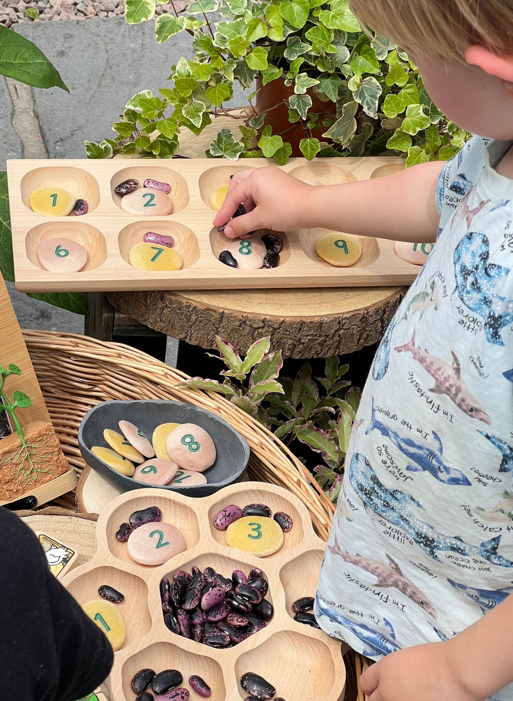 Wooden Characters Jack and the Beanstalk