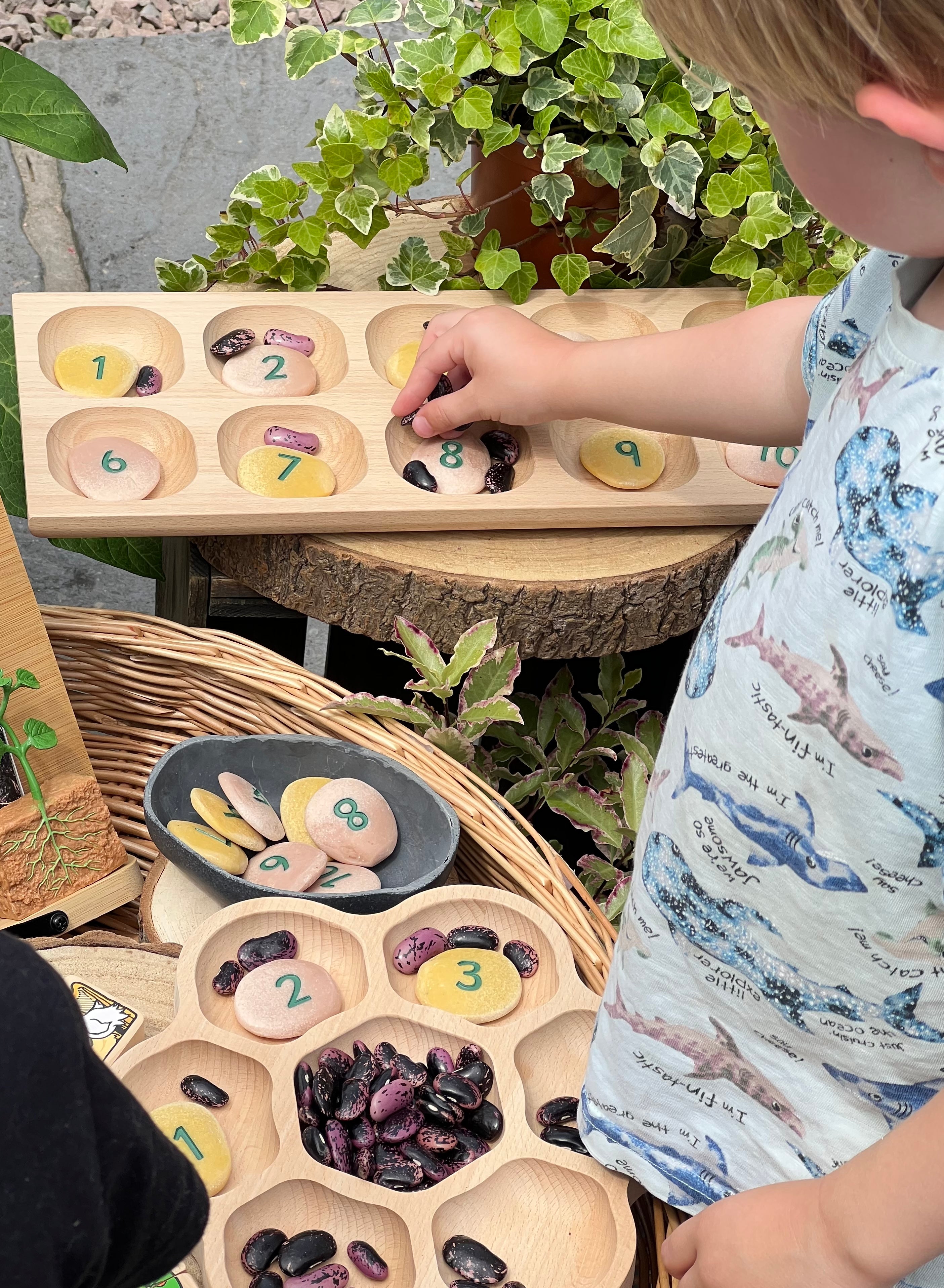 Wooden Characters Jack and the Beanstalk