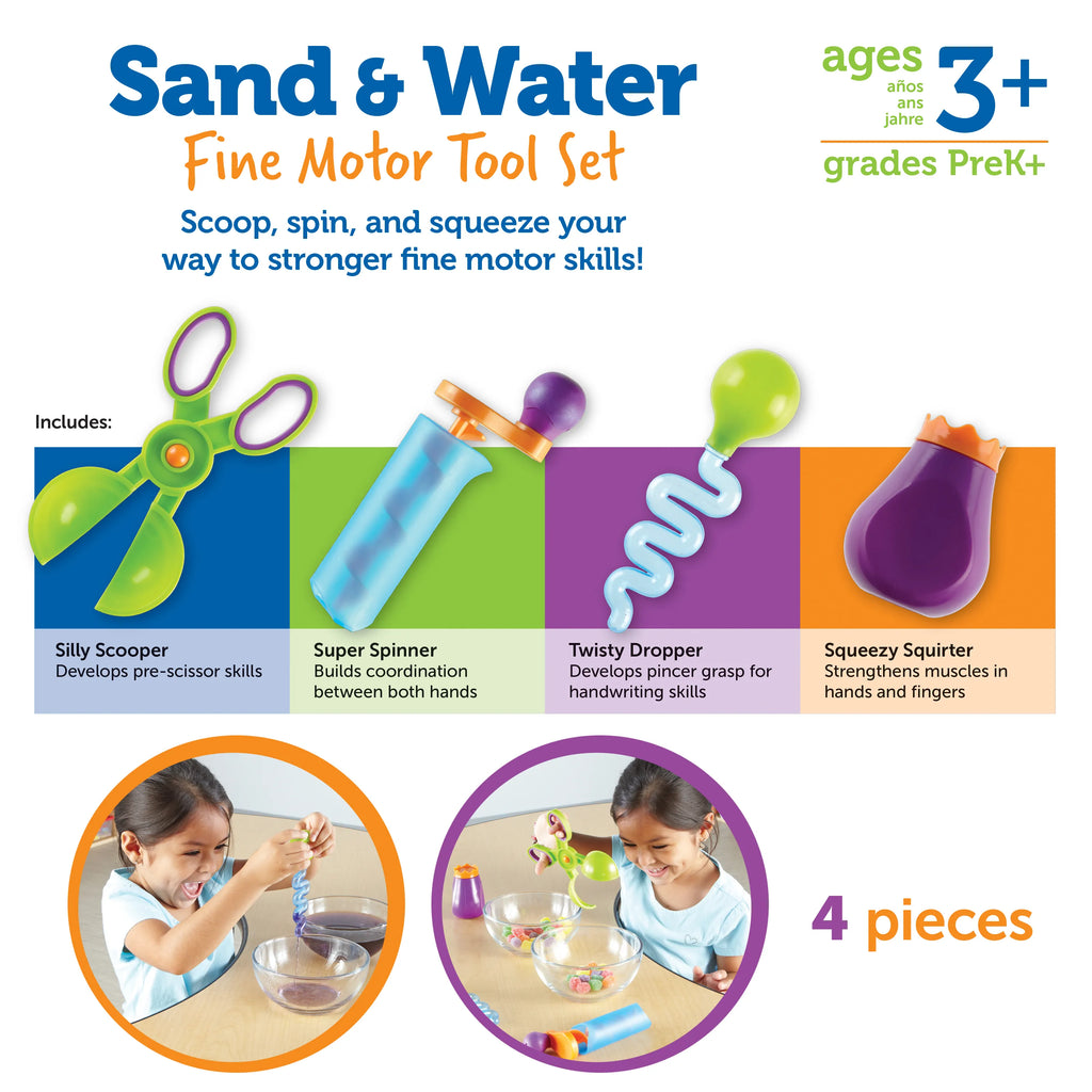 Sand & Water Fine Motor Tool Set
