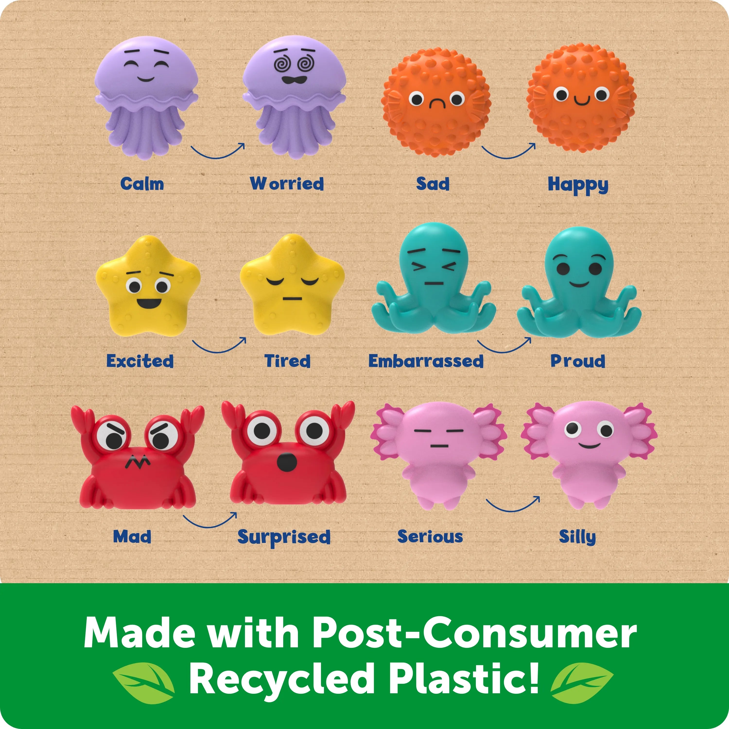 Ocean Emotion Seashells