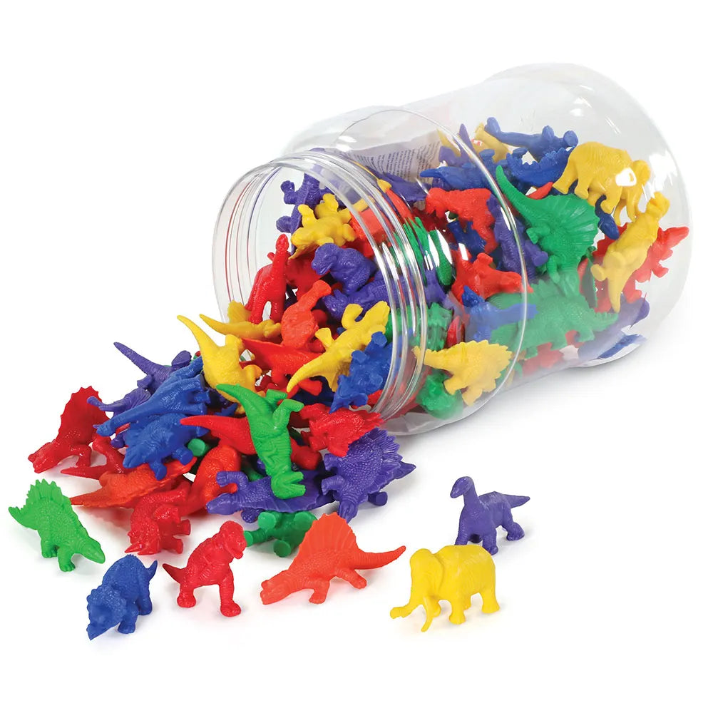 Mini Dino Counters, Set of 108