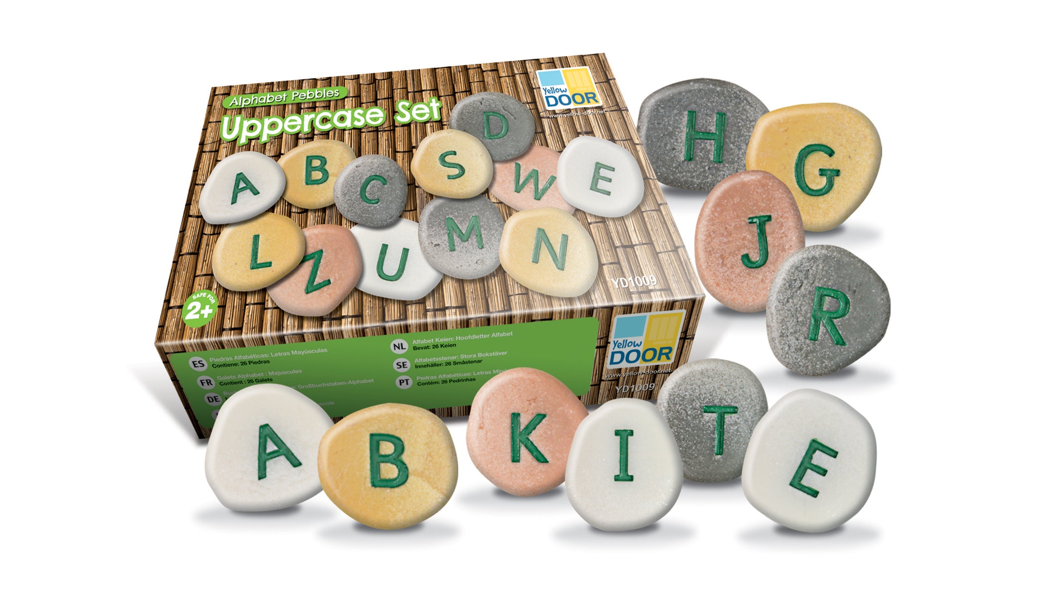 Alphabet Pebbles Uppercase