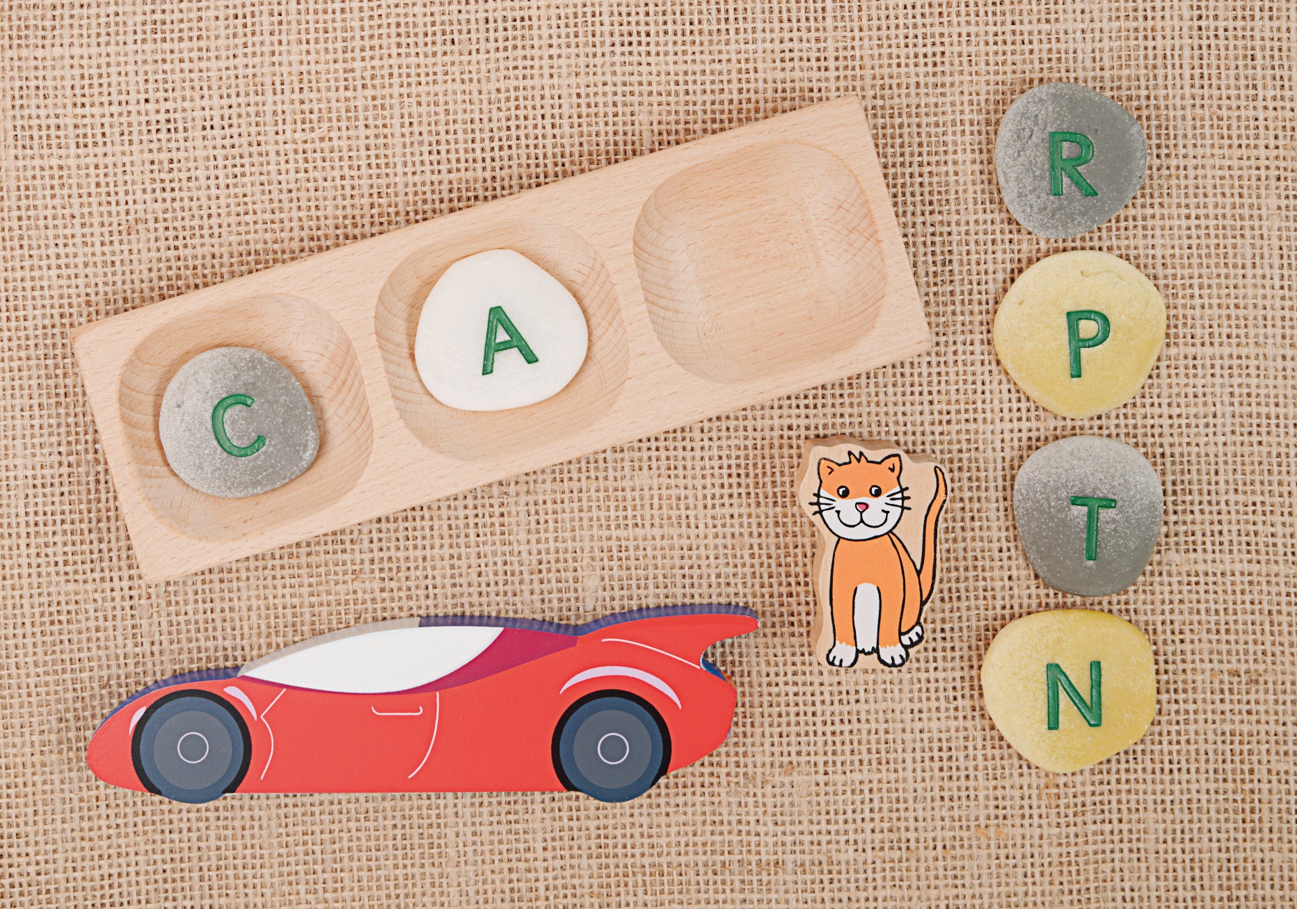 Alphabet Pebbles Uppercase