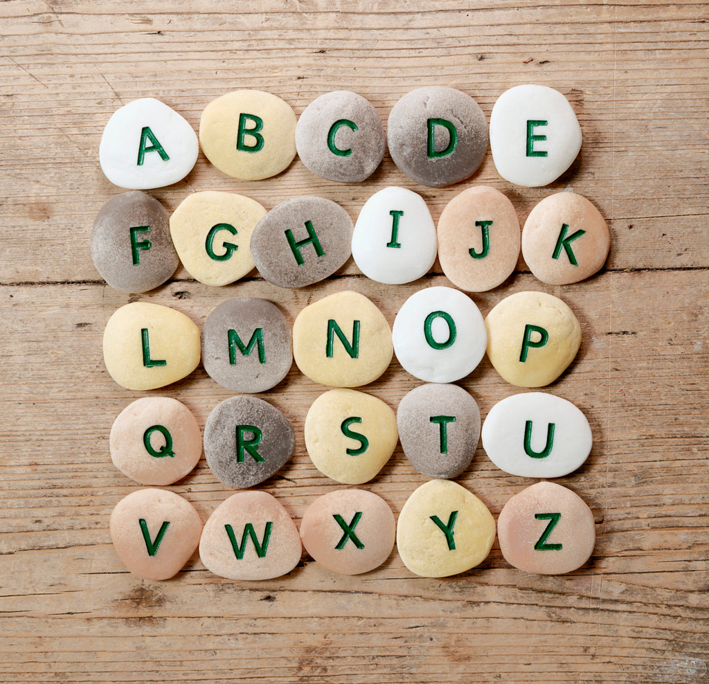Alphabet Pebbles – Uppercase