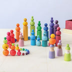 120 Small Wooden Bead