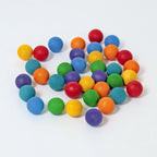 Small Wooden Marbles