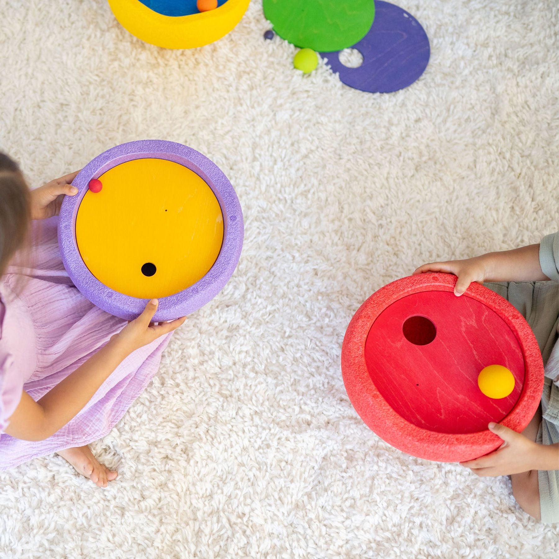 Grimm`s x Stapelstein Rolling Disc set warm klassiek