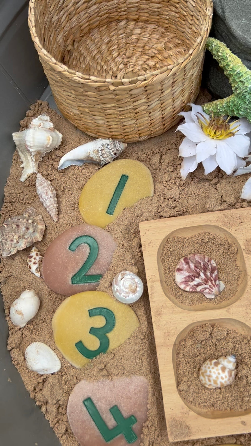 Jumbo Number Pebbles  Number Bonds to 10