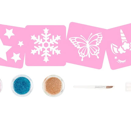 Souza! glitter tattoo set