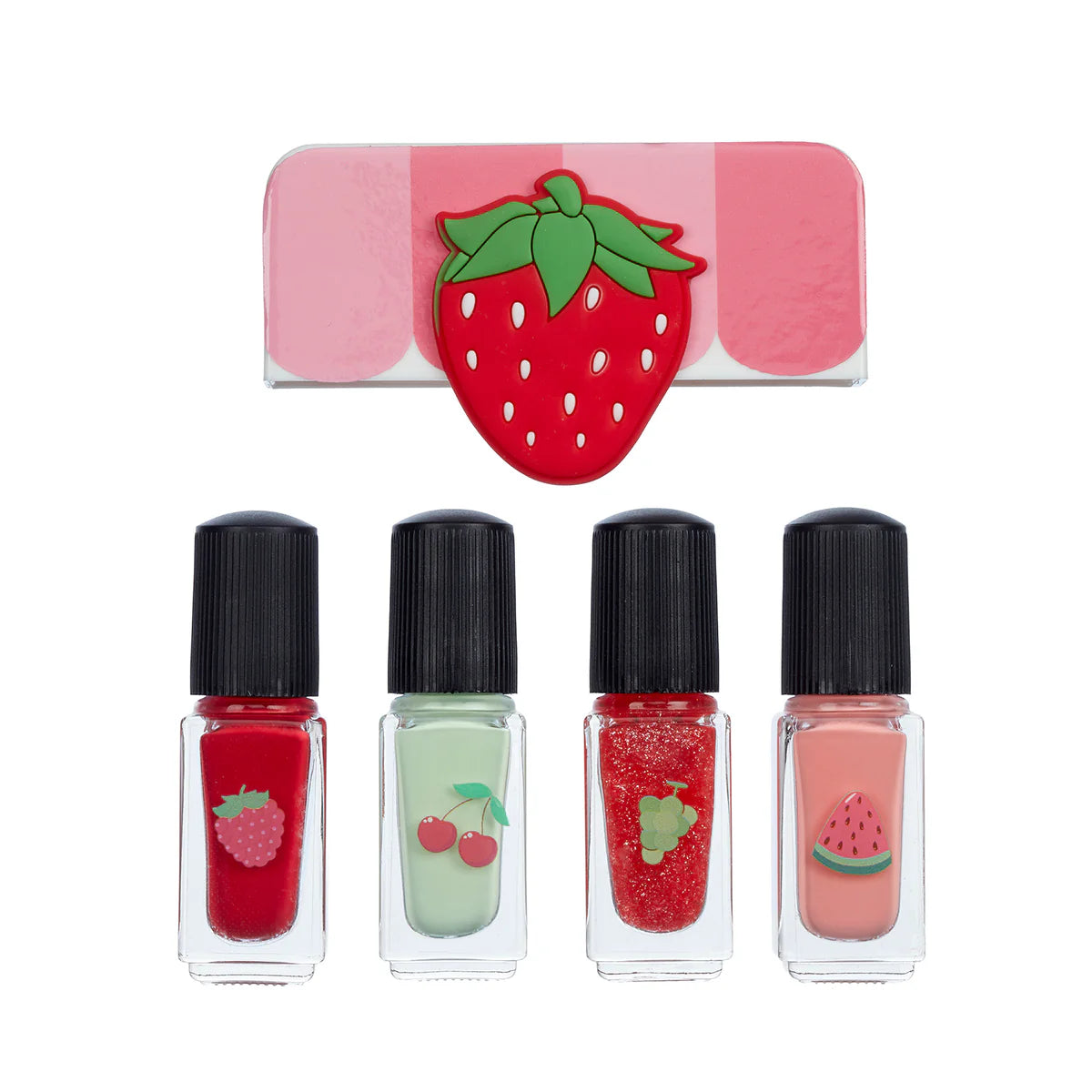 Beauty set Fruit - Nagellak, rood, roze, groen