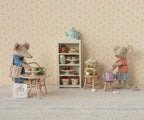 Café setje voor de muisjes. Roze (groot)
