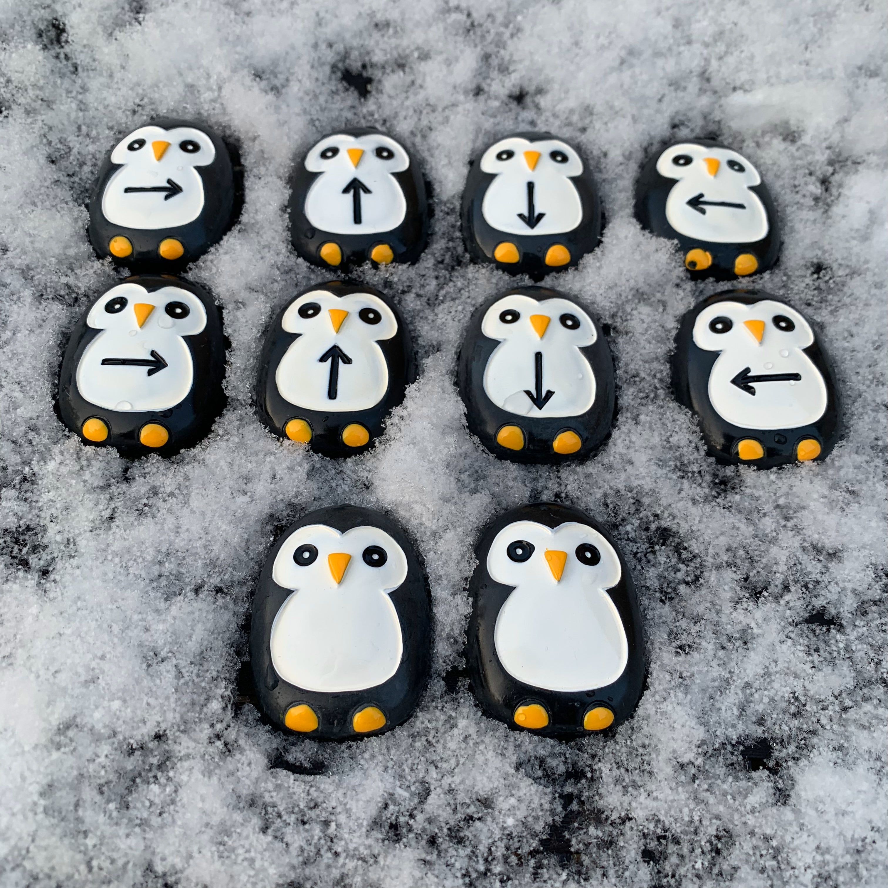 Pre-coding Penguin Stones