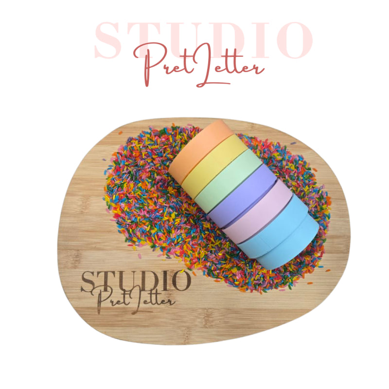 Regenboog Pastel Speeltoren PLA