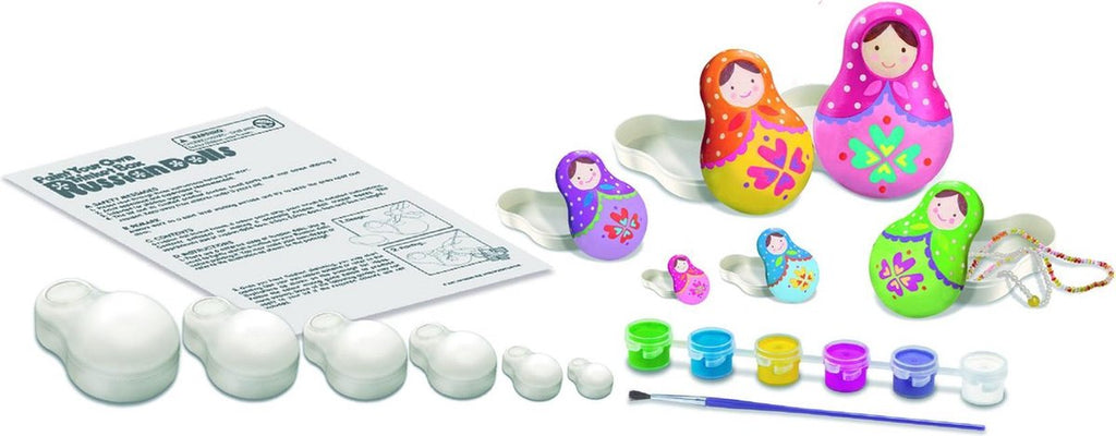 4M Knutselset Verf je eigen matroesjka`s