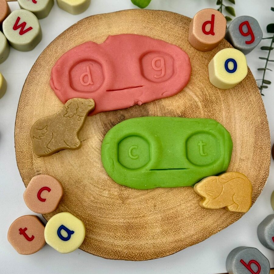 Lowercase Alphabet Stamping Stones