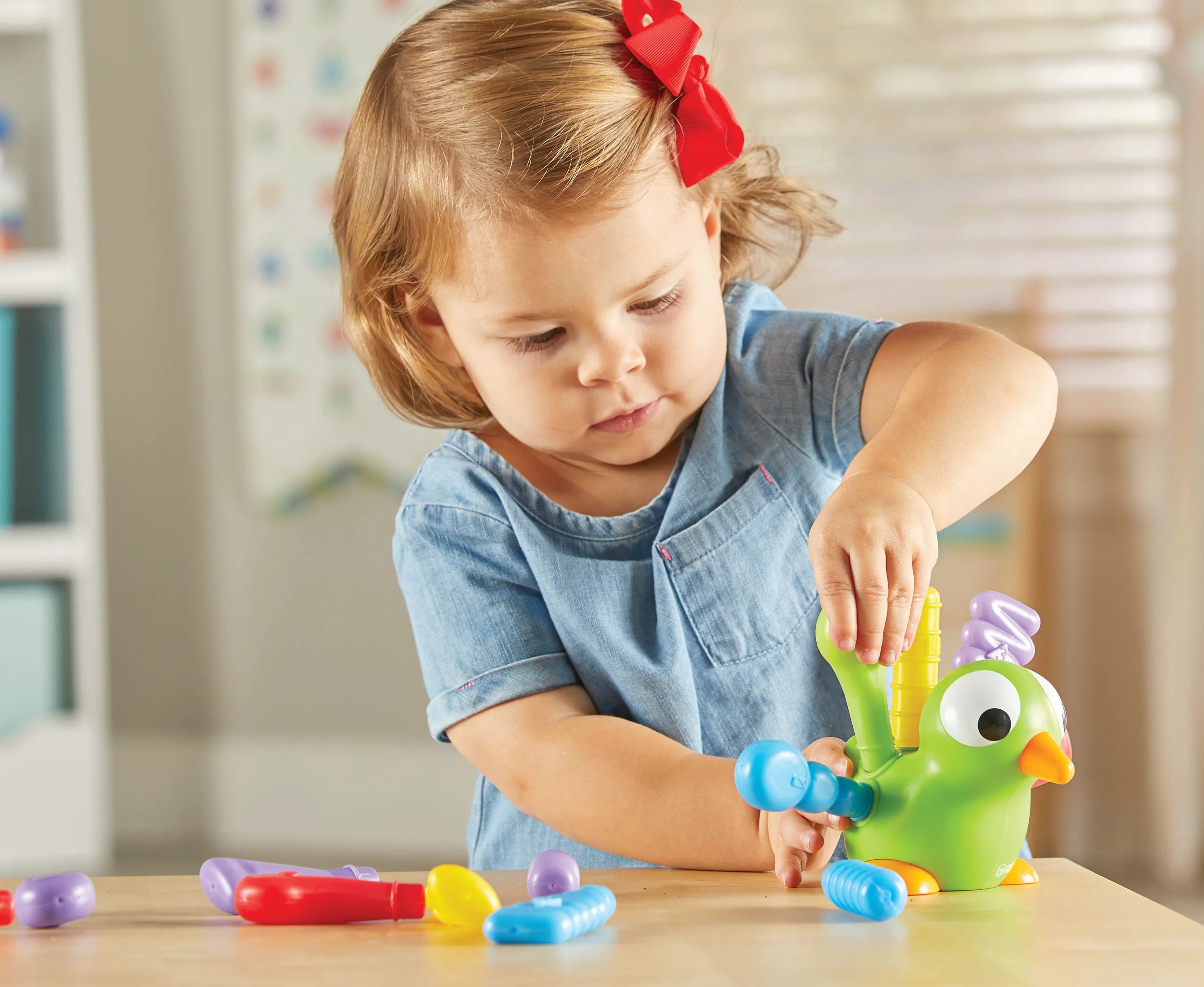 Fine Motor Peacock Pals