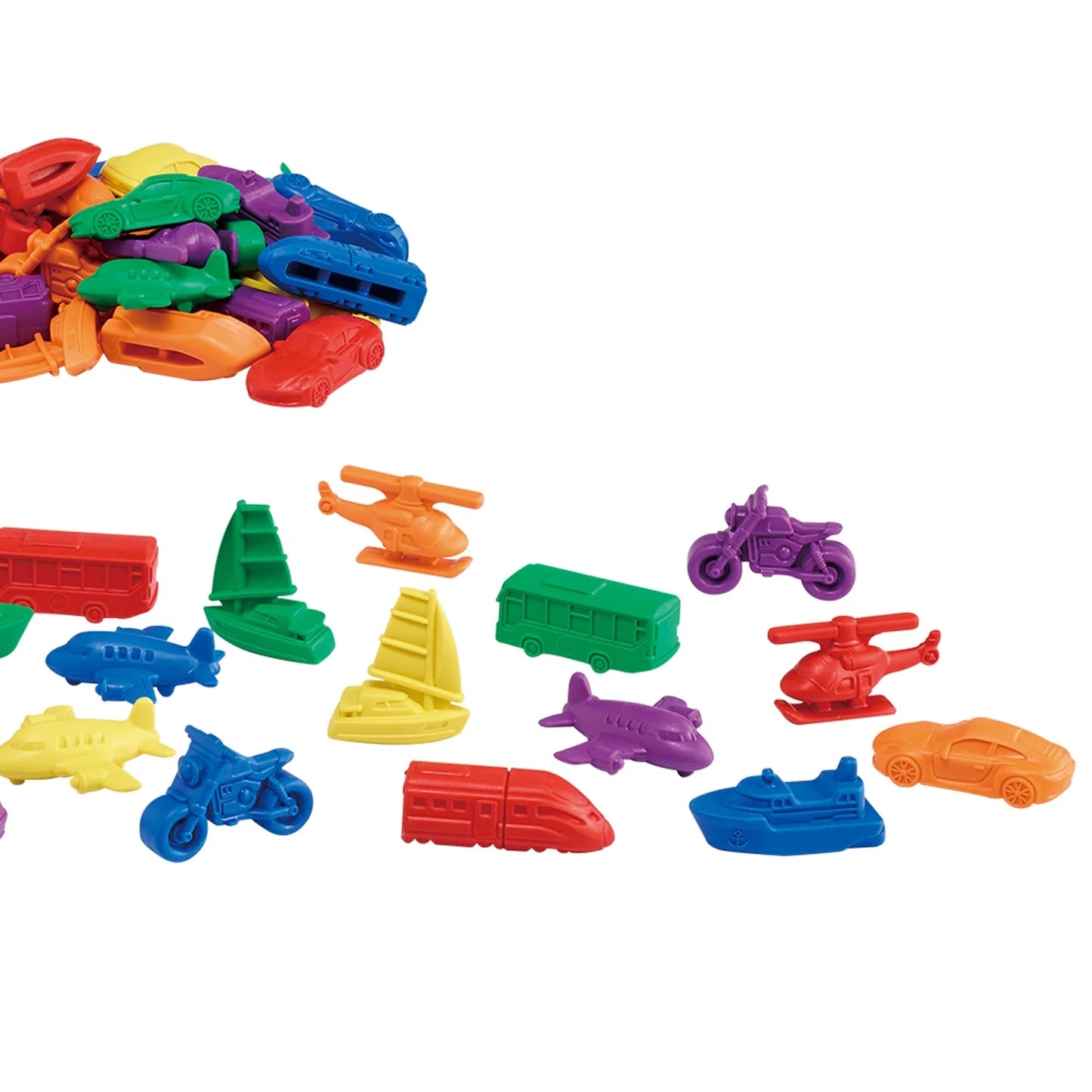 Leren tellen met Jumbo voertuiten