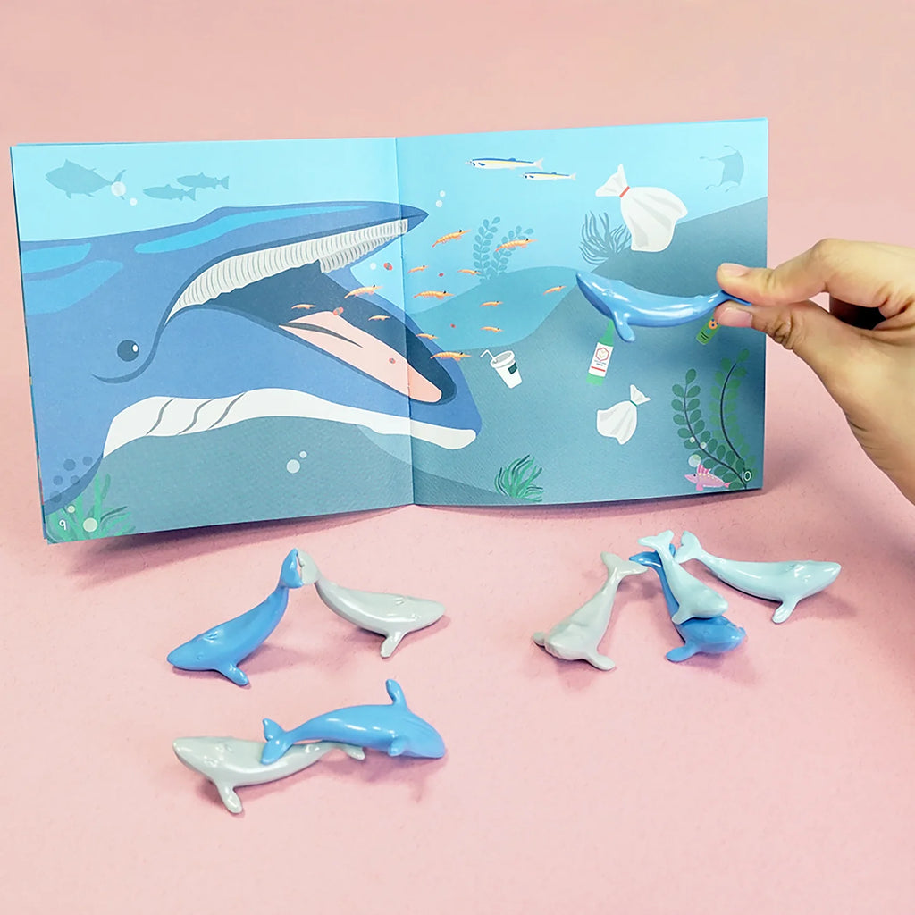 Green-n-Learn® Whales Story Counters