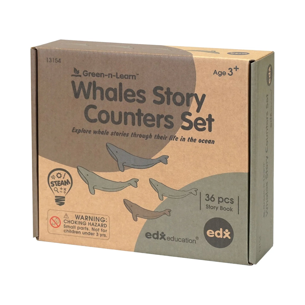 Green-n-Learn® Whales Story Counters