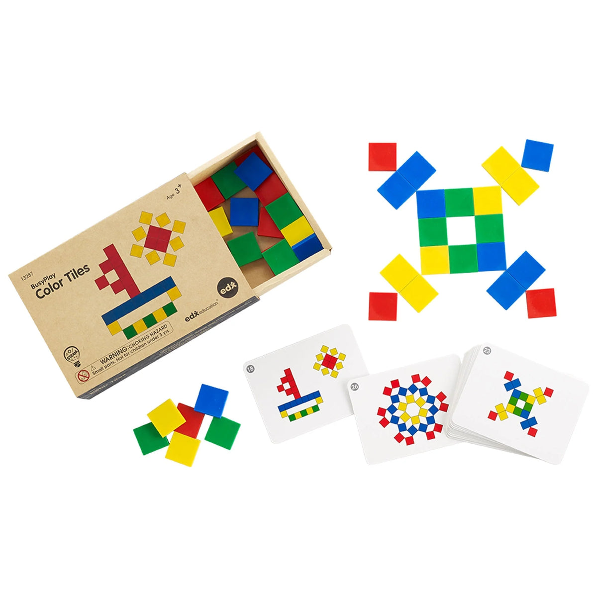 Busy Play® gekleurde tegels