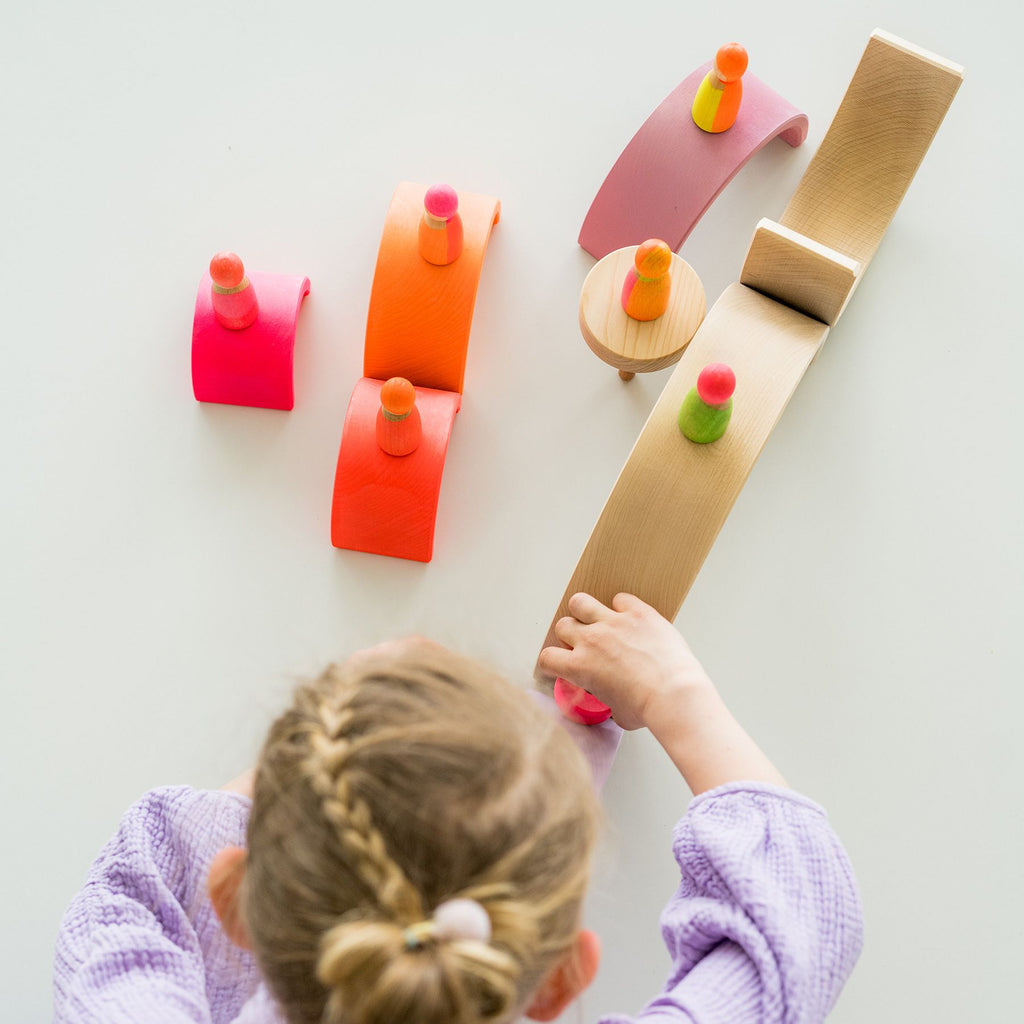 Grimm`s 3 vrienden neon pink