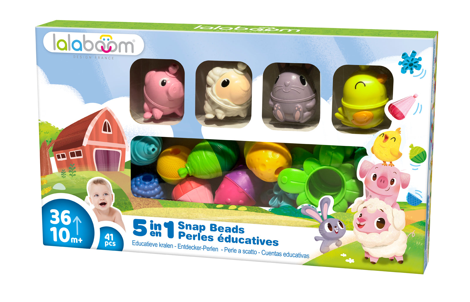 Boerderij 4 dieren (41 st)