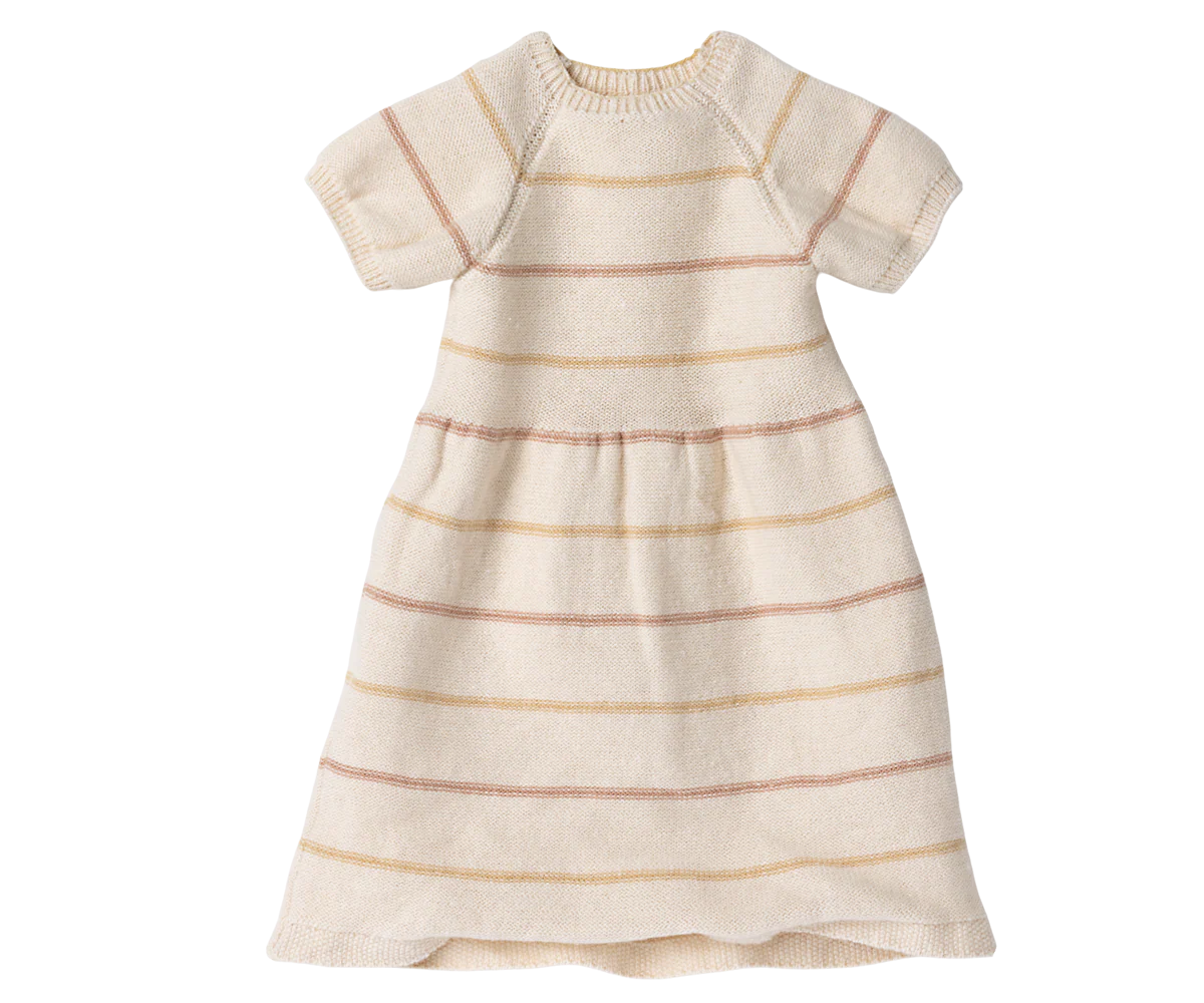 Gebreid jurkje, Maat 4!