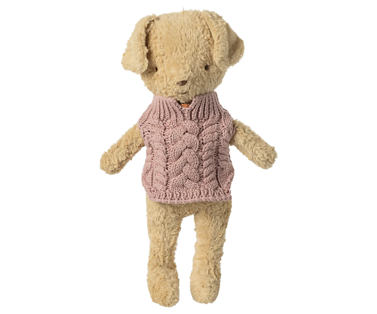Maileg puppy supply roze sweater voor je knuffel