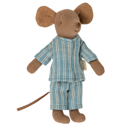 Maileg muis grote broer in pyjama in doos
