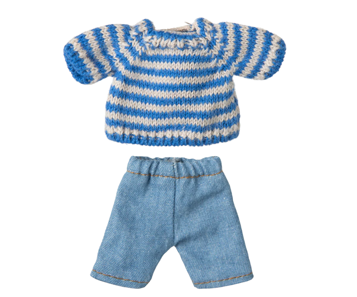 Gebreide Trui en Broek – Grote Broer Muis