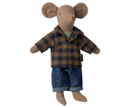Papa muis lichtbruin