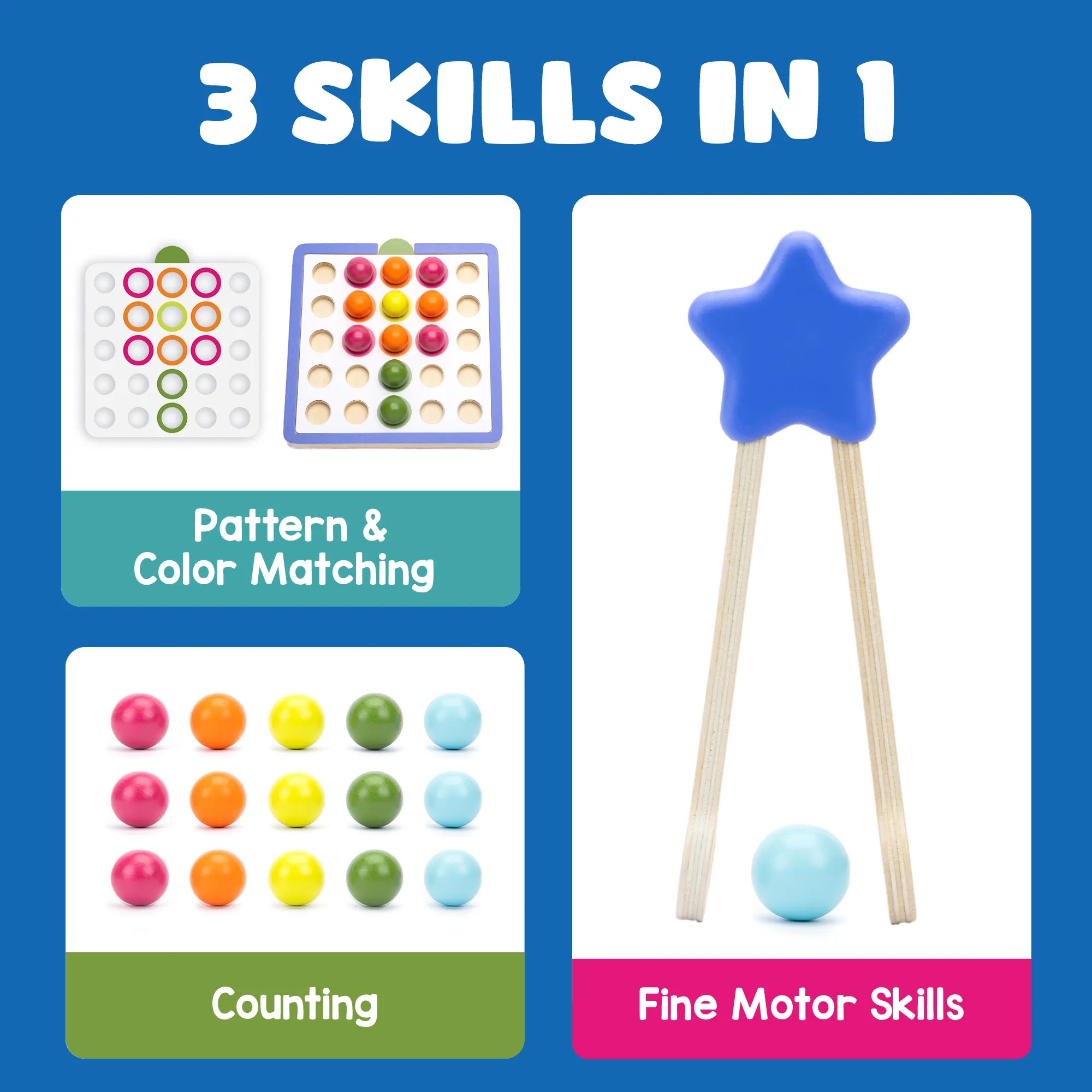 Pattern & Sequencing Wooden Board