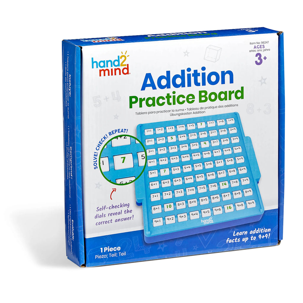 Interactive Math Facts Board Optellen
