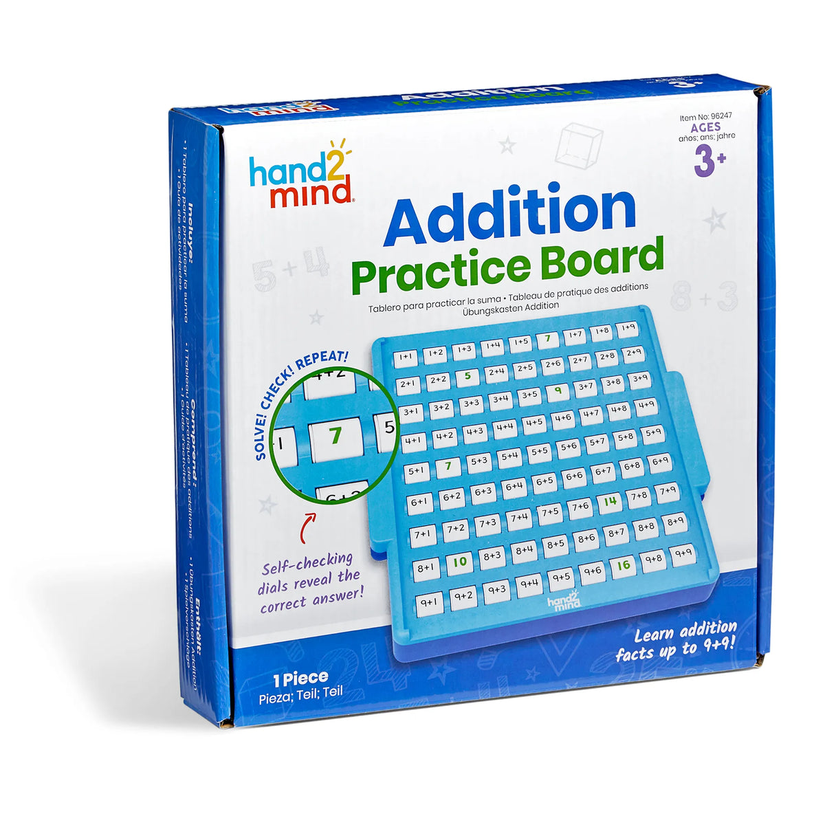 Interactive Math Facts Board Optellen