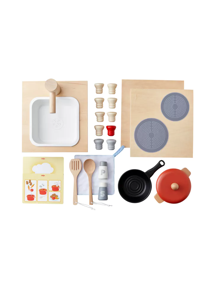 Creative Play - 3 in 1 Keuken, winkeltje en werkplaats