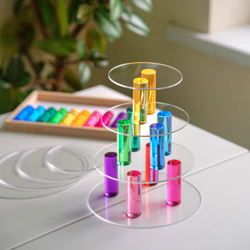 8 doorzichtige ronde acrylvormen