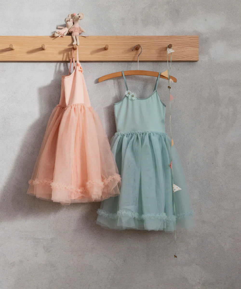 Princess tulle dress, 2-3 years - Mint