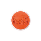 Zoo dieren stempels set van 6