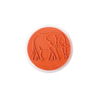 Zoo dieren stempels set van 6