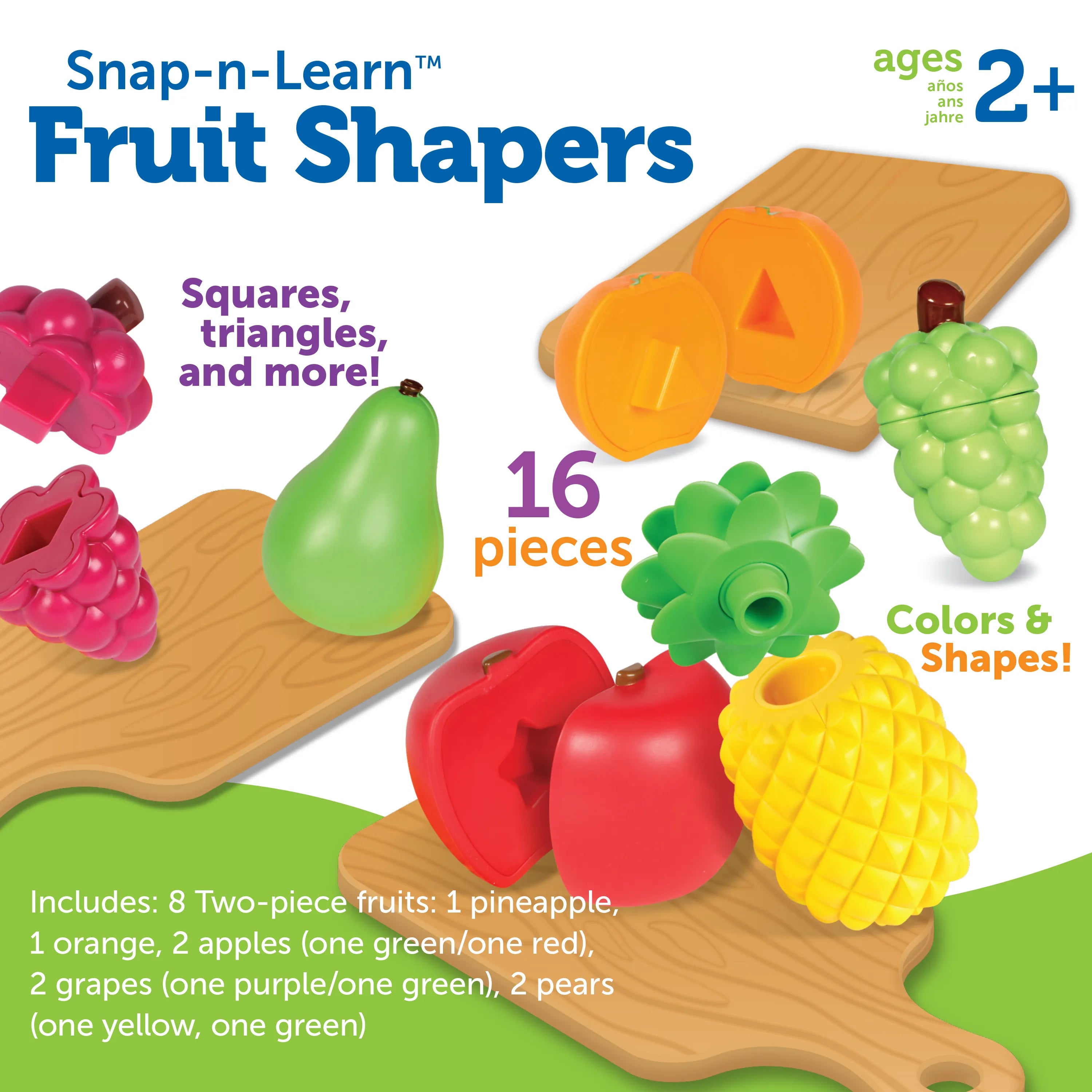 Snap-n-Learn™ Fruit Shapers