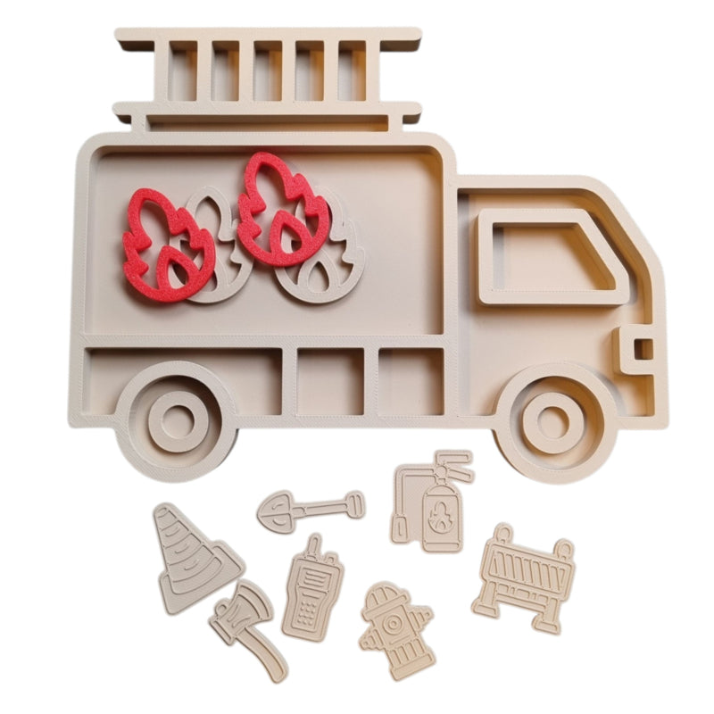 PLA vulvormen set de brandweer