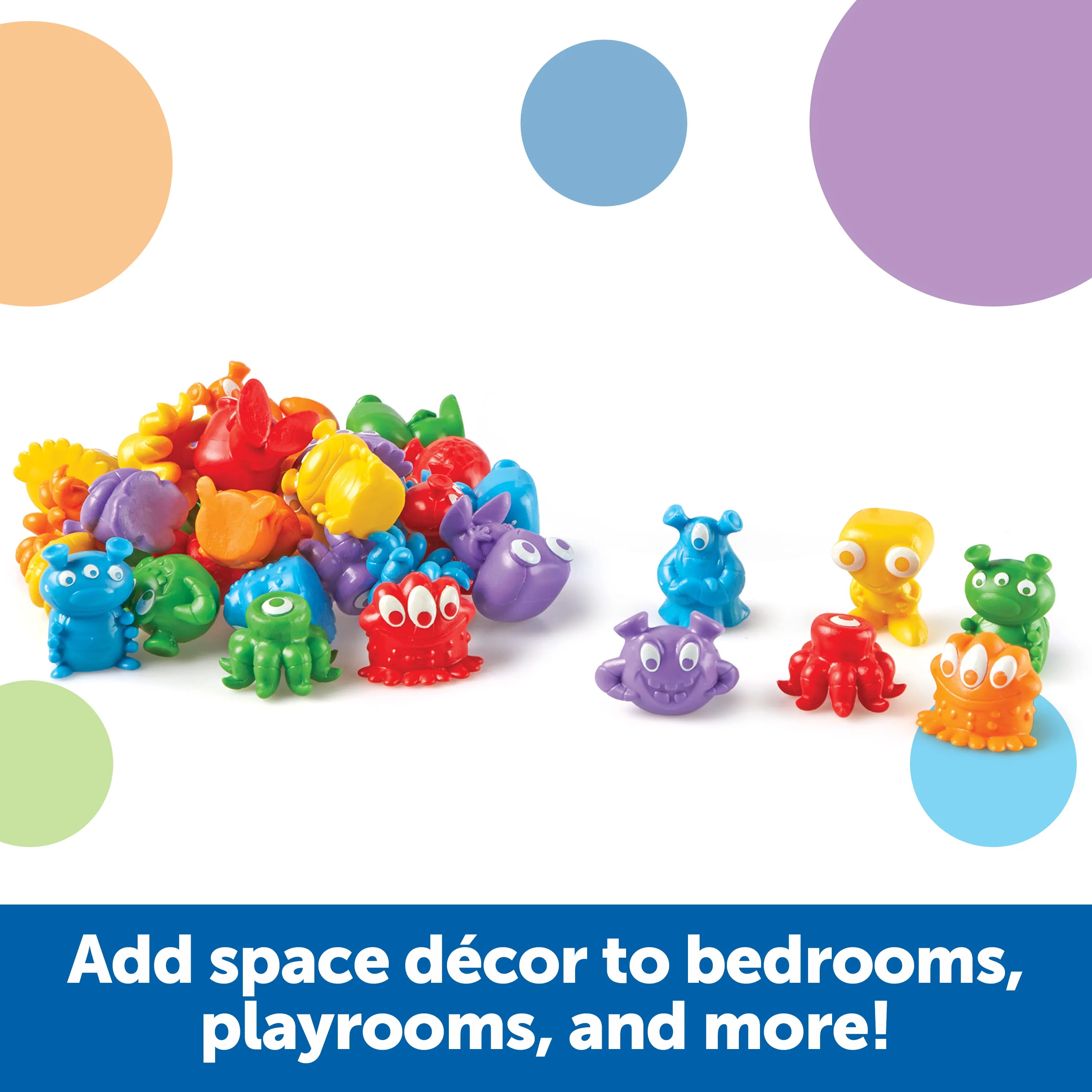 Grab & Sort Fine Motor Alien Counters