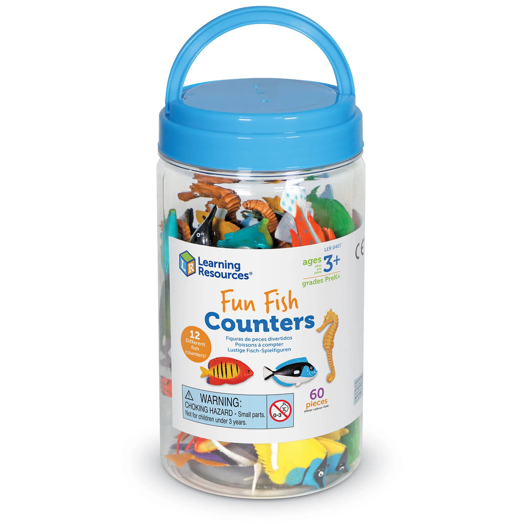 Fun Fish Counters, Set of 60