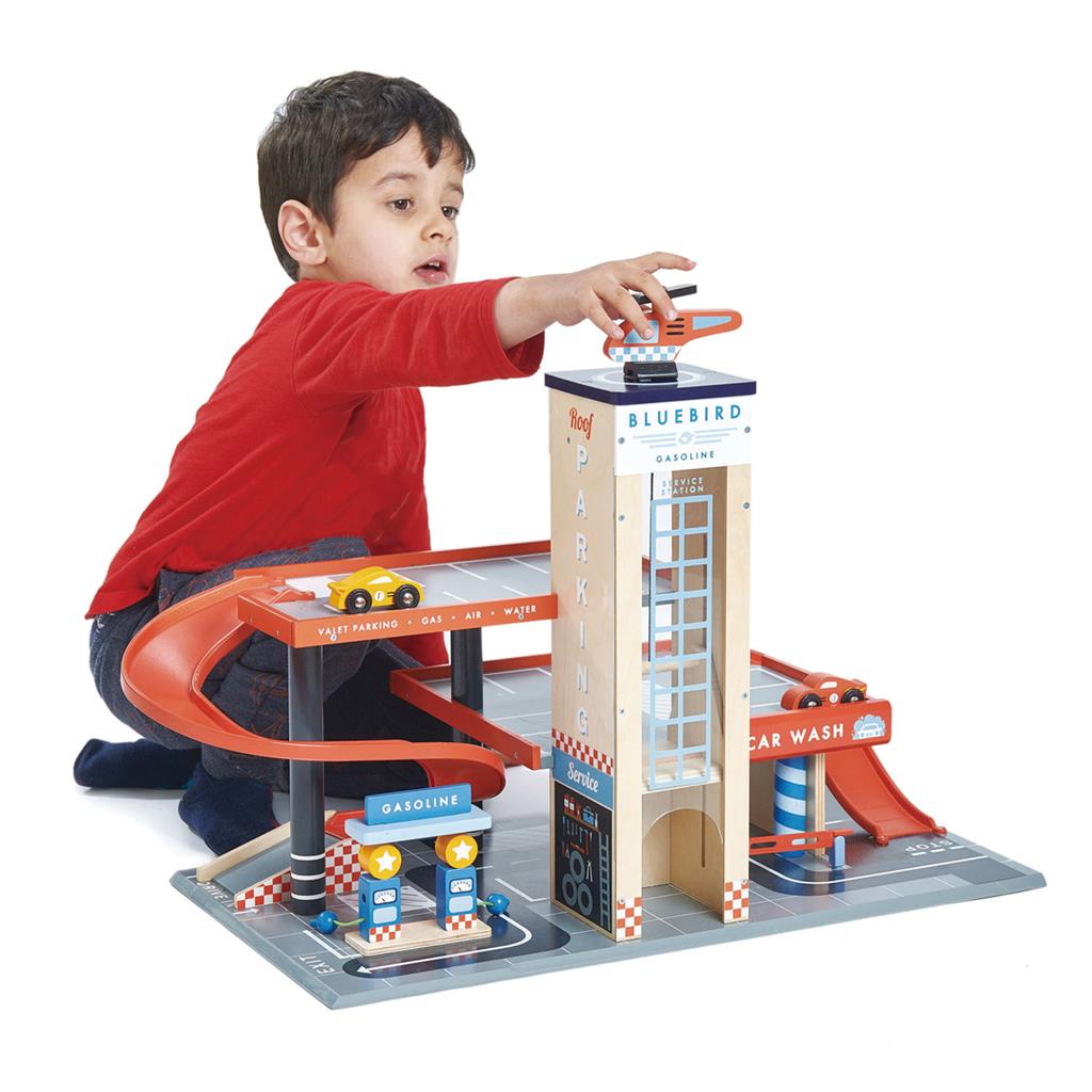 Garage en tankstation