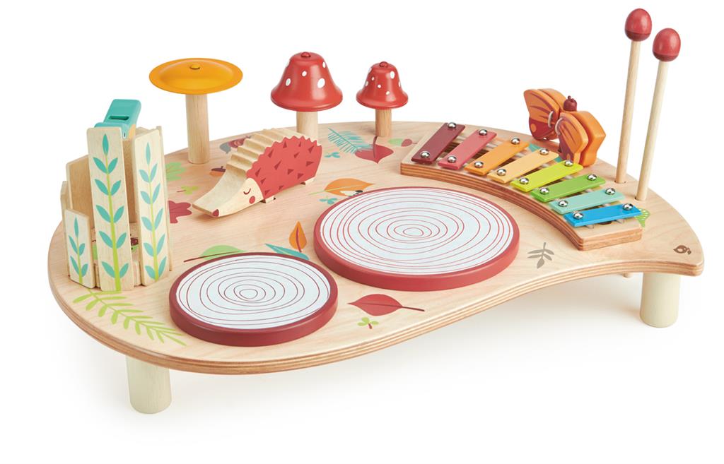 Hersfst muziek tafel